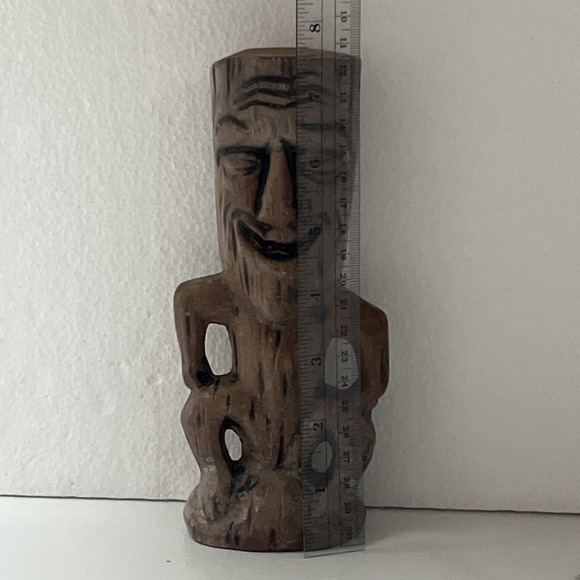 National‎ Potteries Ohio Napco Japan Vintage Ceramic 7.5 in Tiki God Figurine - Picture 9 of 11